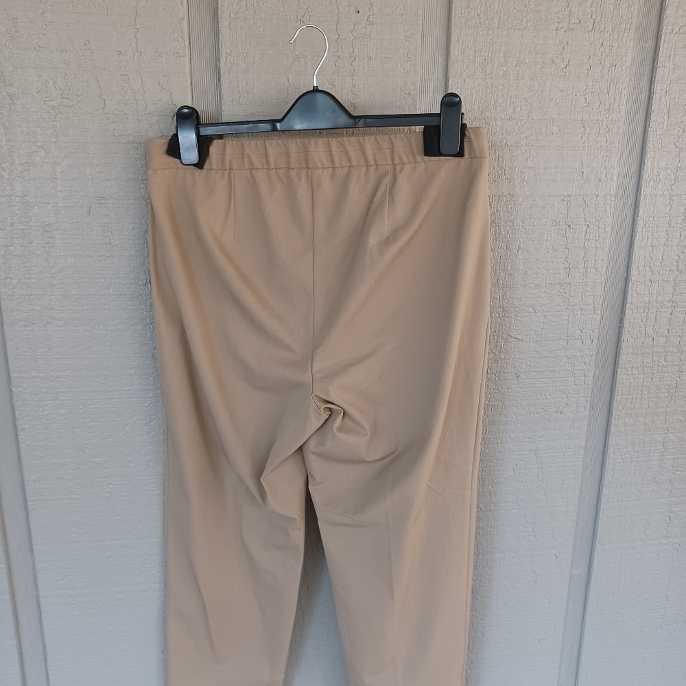 J Jill Precision Stretch Pant Size 16 Woemn Minimalist Cotton Blend In Tobacco - Picture 6 of 12